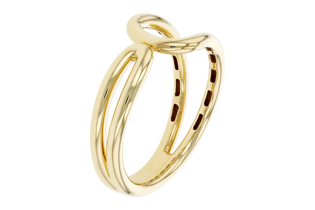 Allison Kaufman Gold Ring in 14K Yellow Gold, alternate view