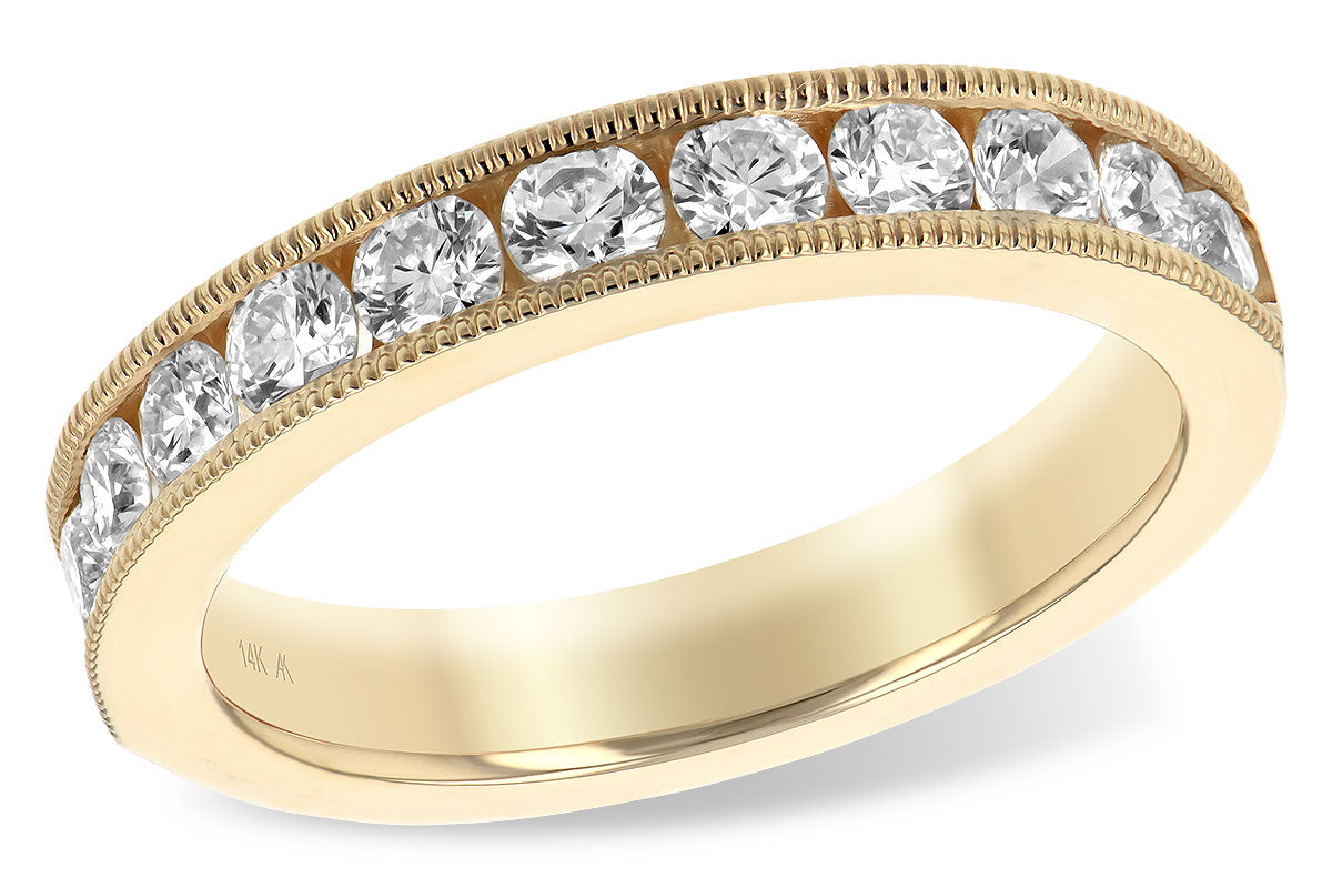 Allison Kaufman Diamond Wedding Band in 14K Yellow Gold, 1.00 ctw (WR829-1)