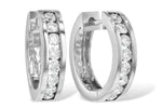 Allison Kaufman Diamond Earrings in 14K White Gold, 1.00 ctw (ER800-1)