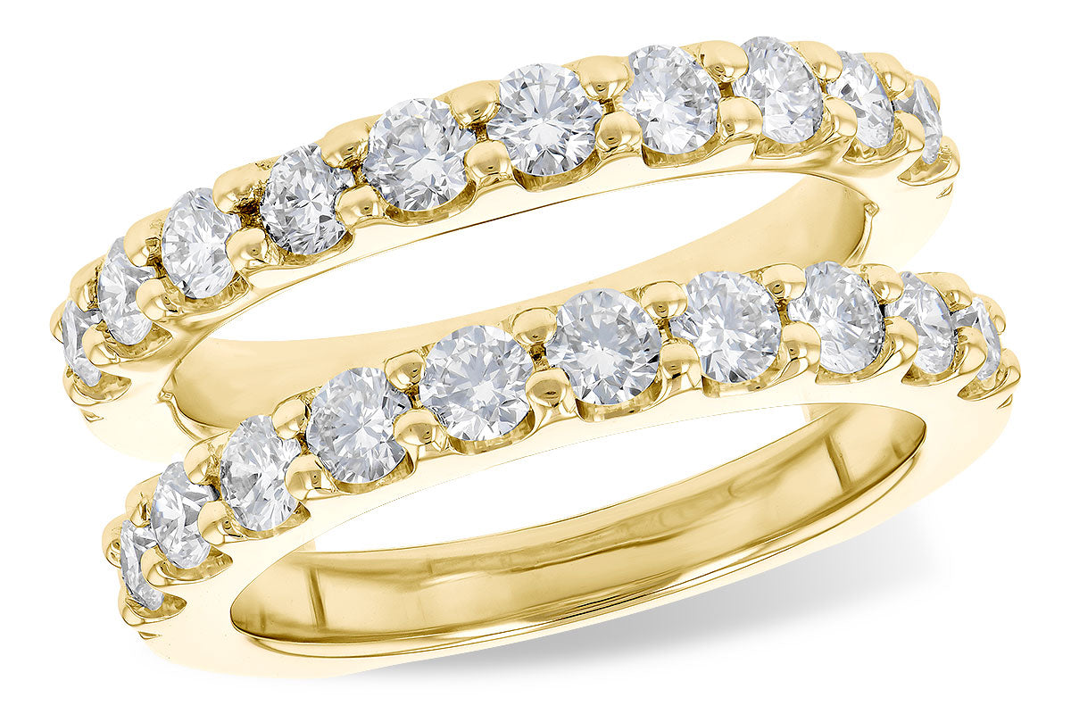 Allison Kaufman Diamond Ring Guard in 14K Yellow Gold, 1.50 ctw
