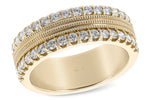 Allison Kaufman Diamond Wedding Band in 14K Yellow Gold, 0.68 ctw
