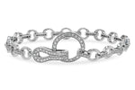 Allison Kaufman Diamond Bracelet in 14K White Gold, 1.00 ctw (B1165)