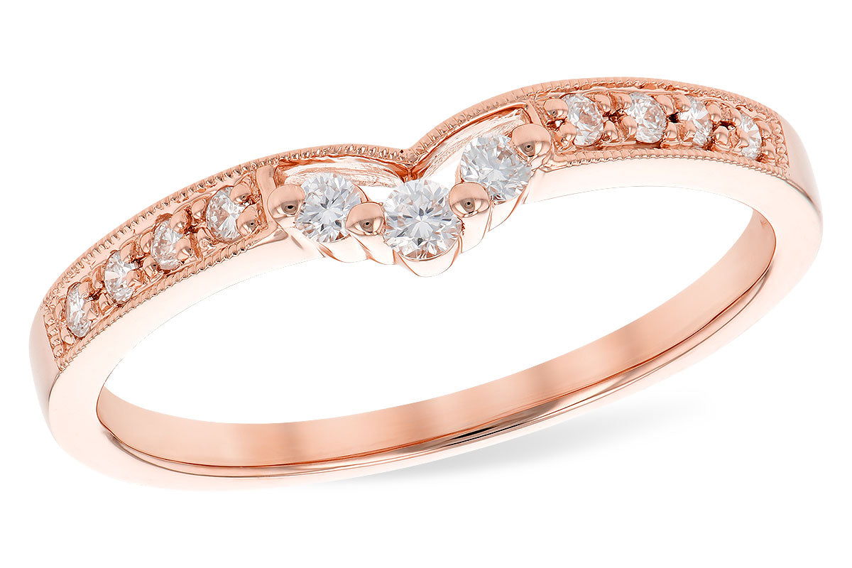 Allison Kaufman Diamond Band Enhancer in 14K Rose Gold, 0.14 ctw (W2491)