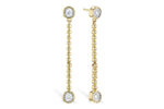 Allison Kaufman Diamond Earrings in 14K Yellow Gold, 0.20 ctw (E2046)