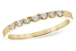 Allison Kaufman Diamond Wedding Band in 14K Yellow Gold, 0.12 ctw (WR114-12)