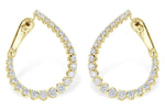 Allison Kaufman Diamond Earrings in 14K Yellow Gold, 2.00 ctw (E2084)