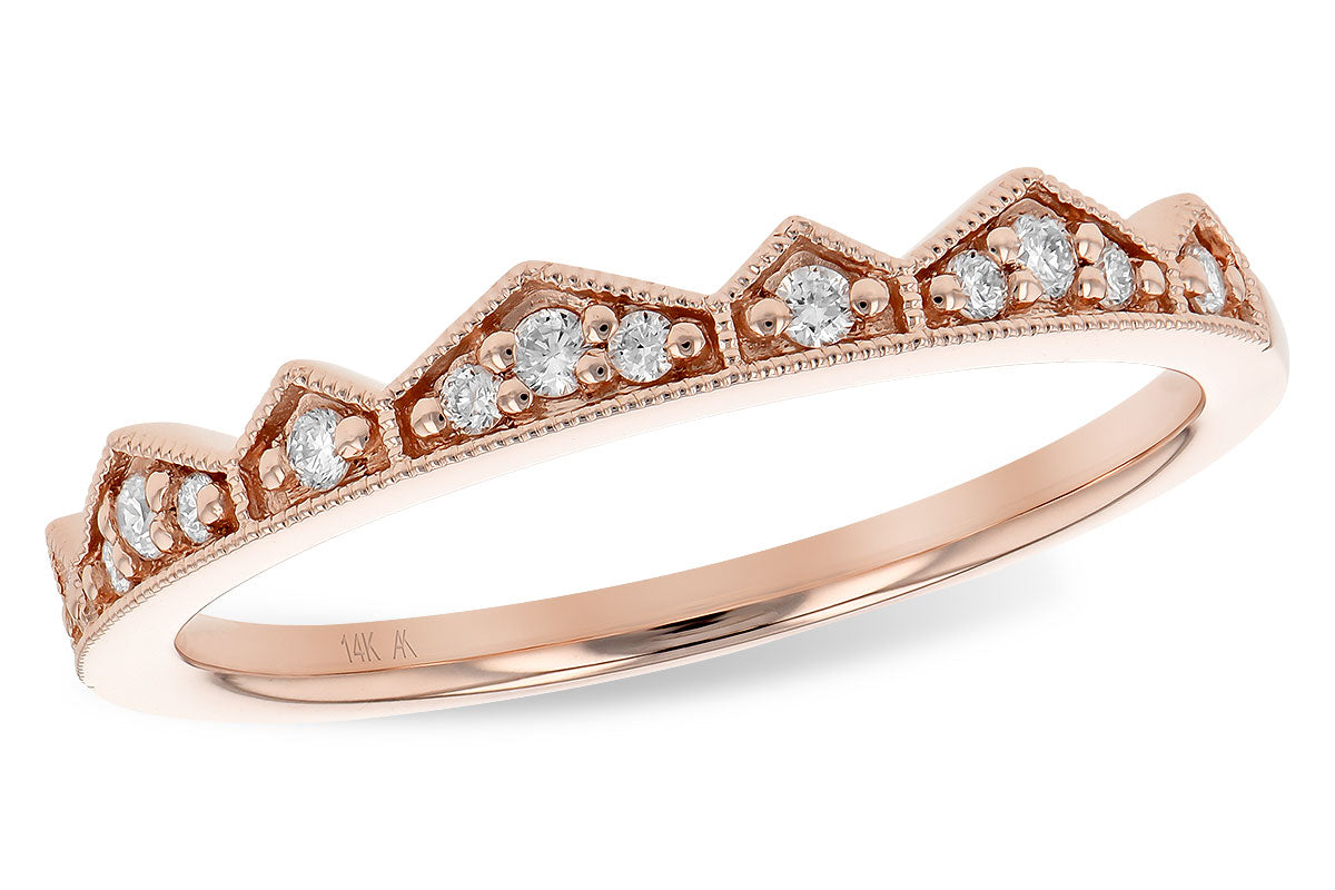 Allison Kaufman Diamond Band Enhancer in 14K Rose Gold, 0.12 ctw (W2383)