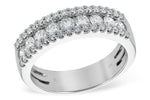Allison Kaufman Diamond Wedding Band in 14K White Gold, 0.95 ctw