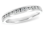 Allison Kaufman Diamond Wedding Band in 14K White Gold, 0.33 ctw (WR828-33)