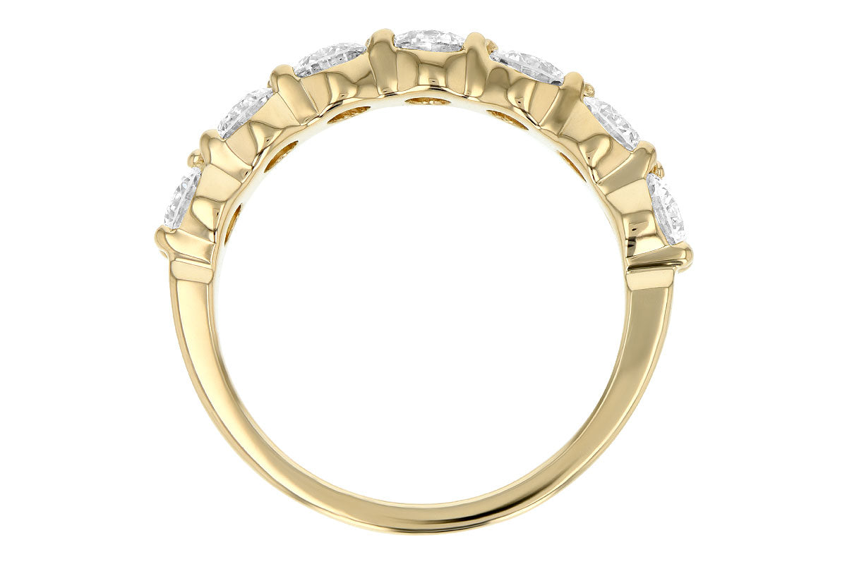 Allison Kaufman Diamond Wedding Band in 14K Yellow Gold, 1.50 ctw (WR114-150), alternate view