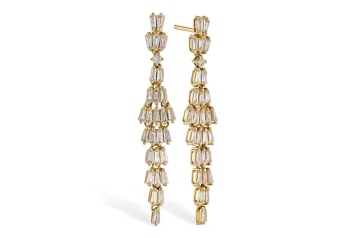 Allison Kaufman Diamond Earrings in 14K Yellow Gold, 0.70 ctw (E2099)