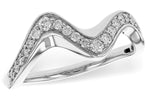 Allison Kaufman Diamond Ring in 14K White Gold, 0.25 ctw (D6048)