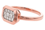 Allison Kaufman Diamond Ring in 14K Rose Gold, 0.25 ctw (D6050), alternate view
