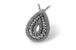 Allison Kaufman Diamond Necklace in 14K White Gold, 0.49 ctw