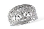 Allison Kaufman Diamond Wedding Band in 14K White Gold, 0.19 ctw (X18342)