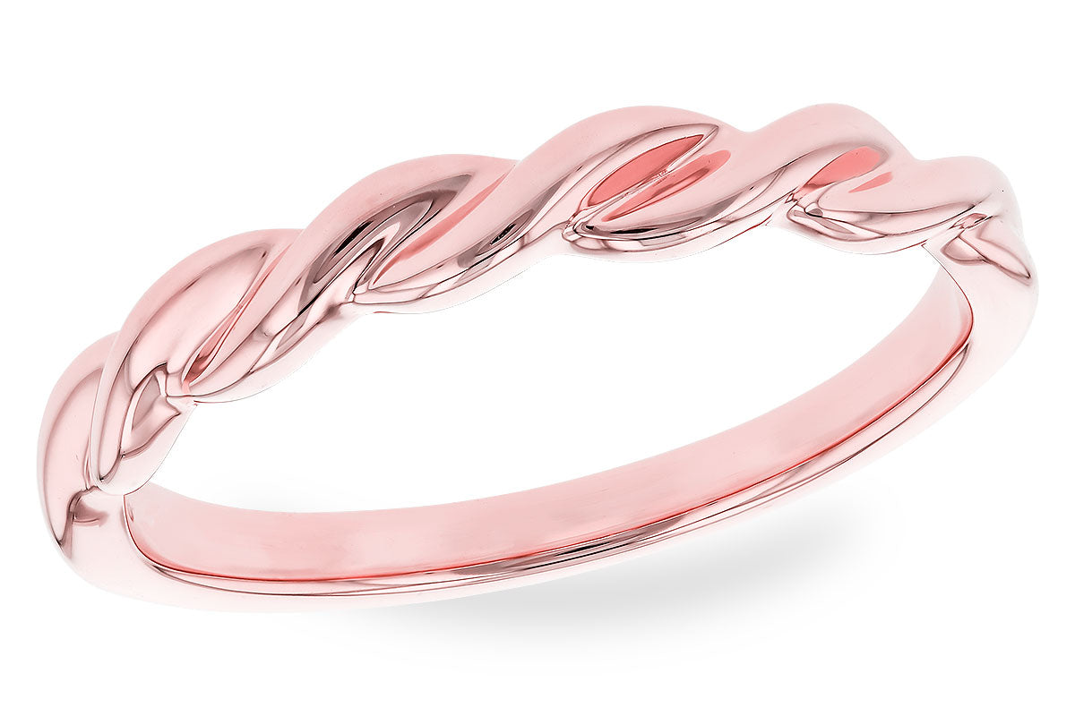 Allison Kaufman Wedding Band in 14K Rose Gold (W2533)