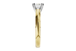 Allison Kaufman Diamond Engagement Ring Semi-Mount in 14K Yellow Gold, 0.08 ctw (L7943), alternate view