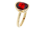 Allison Kaufman Garnet Ring in 14K Yellow Gold, 2.95 ctw, alternate view