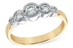 Allison Kaufman Diamond Wedding Band in 14K Rose Gold, 0.50 ctw (WR106-50)