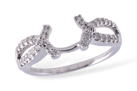 Allison Kaufman Diamond Band Enhancer in 14K White Gold, 0.25 ctw (W1940)