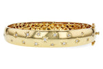 Allison Kaufman Diamond Bangle Bracelet in 14K Yellow Gold, 0.30 ctw