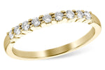 Allison Kaufman Diamond Wedding Band in 14K Yellow Gold, 0.25 ctw (WR830-25)