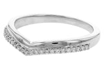 Allison Kaufman Diamond Band Enhancer in 14K White Gold, 0.12 ctw (W2559), alternate view
