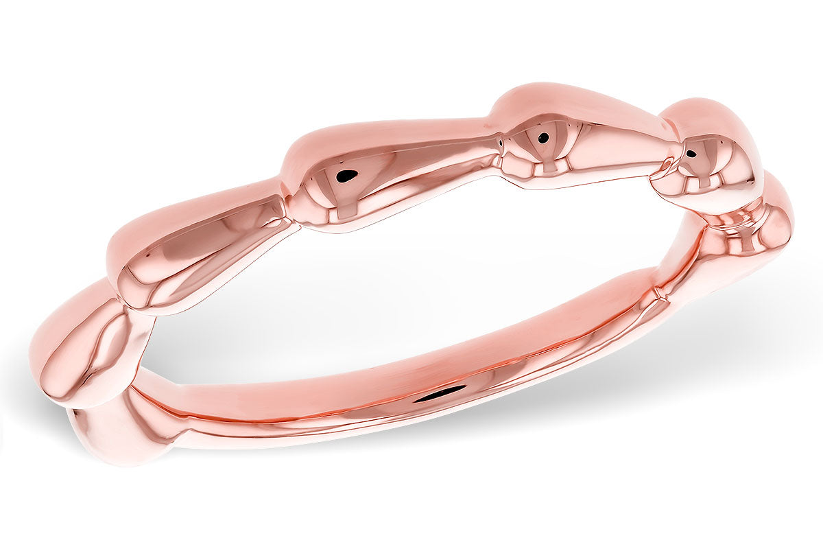 Allison Kaufman Wedding Band in 14K Rose Gold (W2661)
