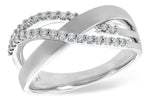 Allison Kaufman Diamond Wedding Band in 14K White Gold, 0.24 ctw (W1859)