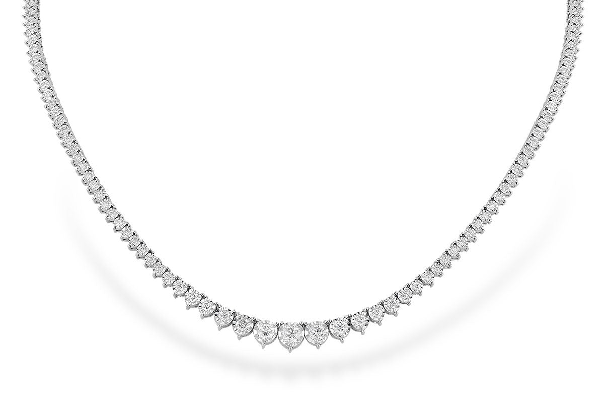 Allison Kaufman Diamond Necklace in 14K White Gold, 3.00 ctw (NR61-3)
