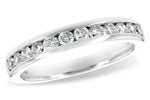 Allison Kaufman Diamond Wedding Band in 14K White Gold, 0.50 ctw (WR828-50)