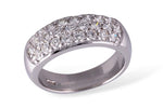 Allison Kaufman Diamond Wedding Band in 14K White Gold, 1.03 ctw