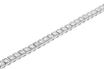 Allison Kaufman Fancy-Cut Diamond Bracelet in 14K White Gold, 8.05 ctw, alternate view