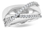 Allison Kaufman Diamond Ring in 14K White Gold, 0.33 ctw (D5822)