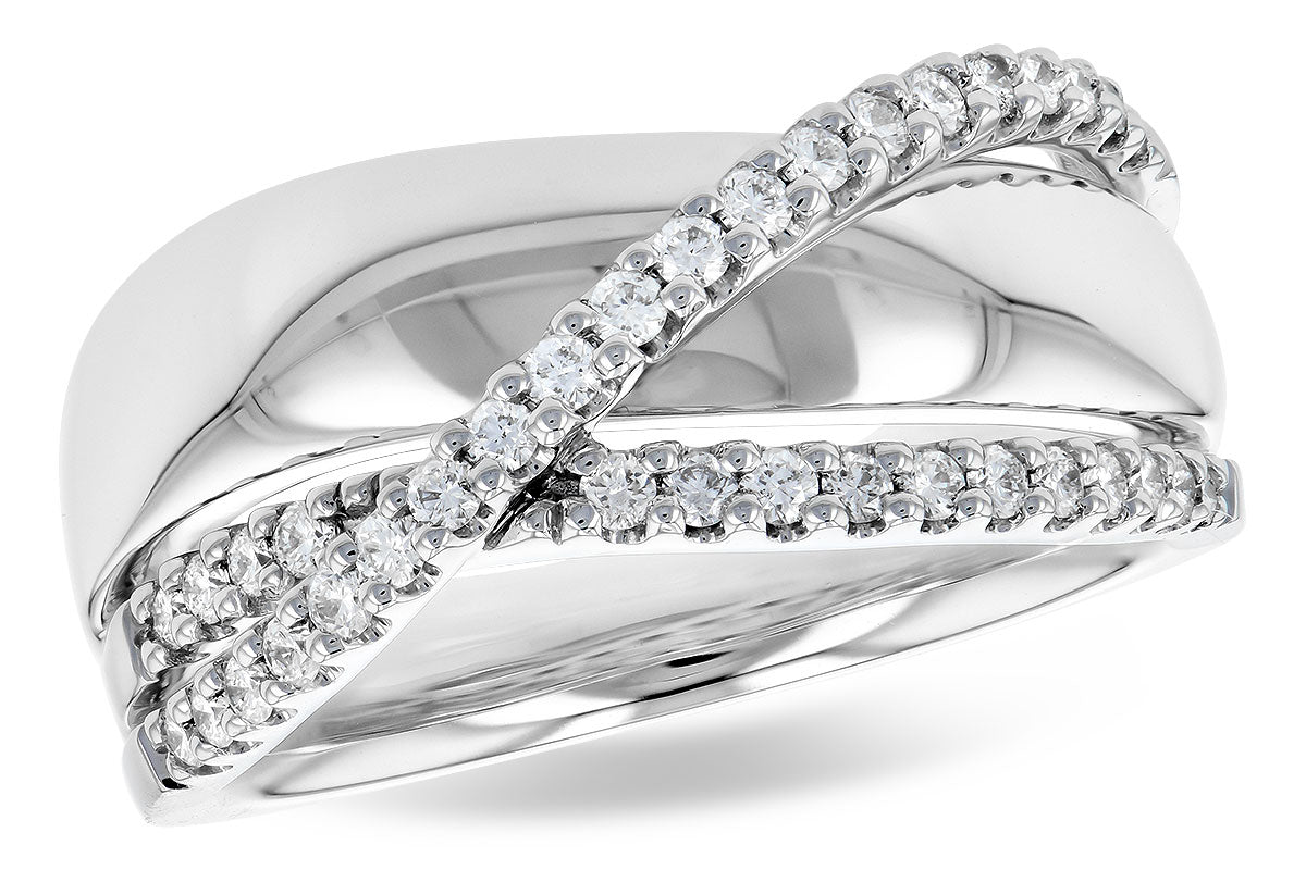 Allison Kaufman Diamond Ring in 14K White Gold, 0.33 ctw (D5822)
