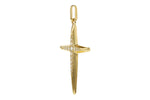 Allison Kaufman Diamond Pendant in 14K Yellow Gold, 0.15 ctw, alternate view