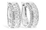 Allison Kaufman Diamond Earrings in 14K White Gold, 2.86 ctw