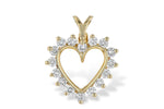 Allison Kaufman Diamond Pendant in 14K Yellow Gold, 0.45 ctw