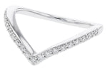 Allison Kaufman Diamond Wedding Band in 14K White Gold, 0.25 ctw (W2544), alternate view