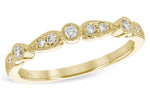 Allison Kaufman Diamond Wedding Band in 14K Yellow Gold, 0.22 ctw