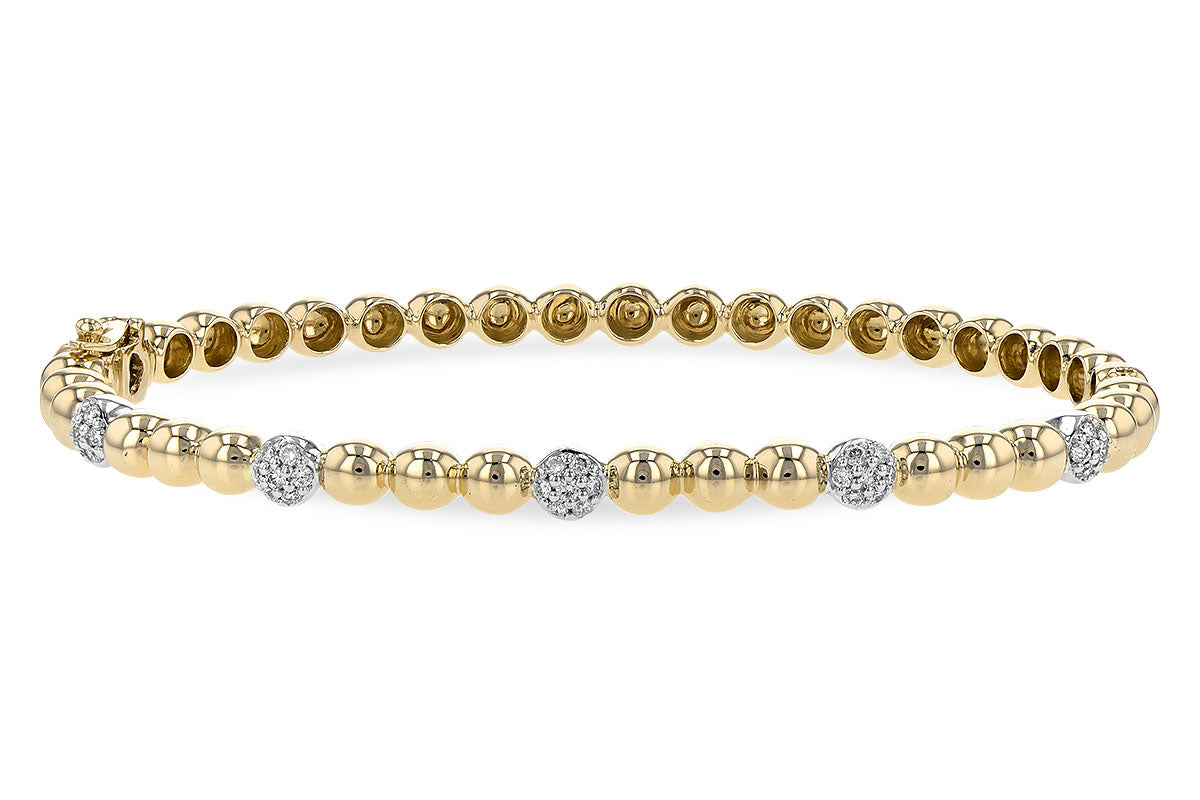 Allison Kaufman Diamond Bracelet in 14K Yellow Gold, 0.27 ctw