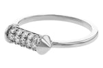 Allison Kaufman Diamond Ring in 14K White Gold, 0.26 ctw (D6106), alternate view