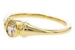 Allison Kaufman Fancy-Cut Diamond Ring in 14K Yellow Gold, 0.23 ctw, alternate view