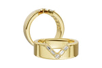 Allison Kaufman Baguette Diamond Wedding Band in 14K Yellow Gold, 0.11 ctw (W2741), alternate view