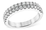 Allison Kaufman Diamond Wedding Band in 14K White Gold, 1.00 ctw (WR121-1)