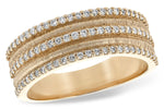 Allison Kaufman Diamond Wedding Band in 14K Yellow Gold, 0.40 ctw