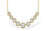 Allison Kaufman Diamond Necklace in 14K Yellow Gold, 0.75 ctw