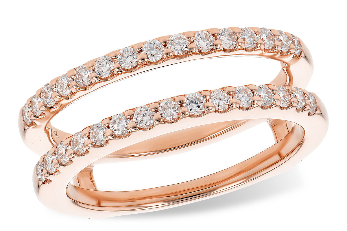Allison Kaufman Diamond Ring Guard in 14K Rose Gold, 0.50 ctw (WR301-50)