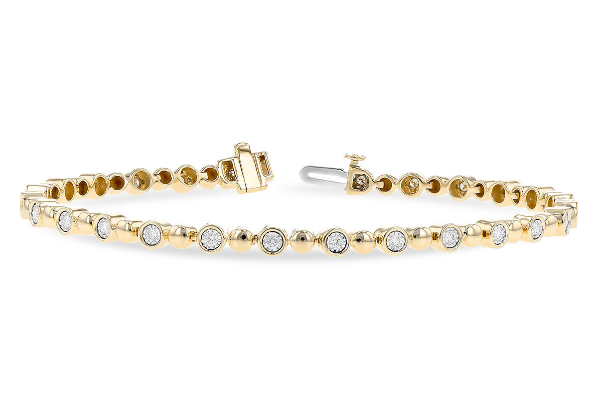 Allison Kaufman Diamond Bracelet in 14K Yellow Gold, 0.50 ctw (B1298)