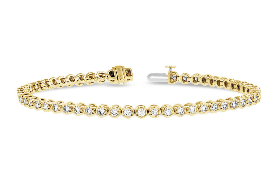 Allison Kaufman Diamond Bracelet in 14K Yellow Gold, 2.00 ctw (BR30-2)
